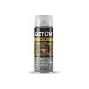 Краска-спрей DETON ART акриловая ХРОМ 520мл
