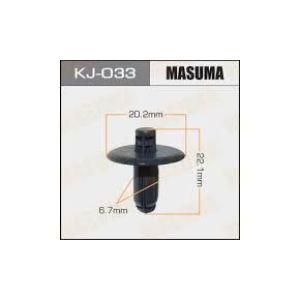 Клипса крепежная MASUMA KJ-033 TOYOTA