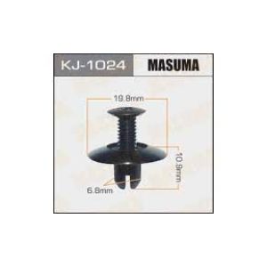 Клипса крепежная MASUMA KJ-1024/AS-092