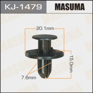 Клипса крепежная MASUMA KJ-1479/AS-1692