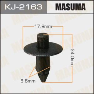 Клипса крепежная MASUMA KJ-2163 салонная черная