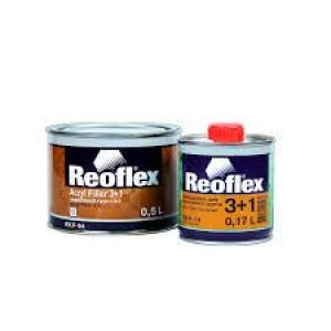 Грунт акриловый REOFLEX 3:1 комплект с отвердителем (0,5л+0,17л)