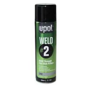 Грунт-спрей провариваемый U-POL Weld2 с цинком 450мл