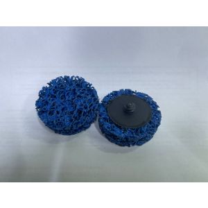 Круг зачистной коралловый под ROLOC D50мм синий