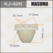 Клипса крепежная MASUMA KJ-426 (s) TOYOTA