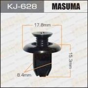 Клипса крепежная MASUMA KJ-628
